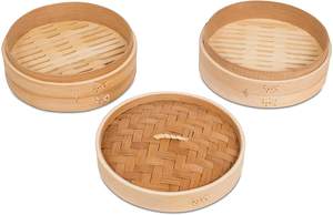 Strumento di cottura tradizionale in stile cinese economico vapore di bambù amichevole nei ristoranti della cucina hotel per il vapore di bambù - Product Image 2