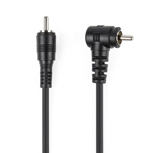 Câble enroulé <span class=keywords><strong>RCA</strong></span> personnalisé mâle à <span class=keywords><strong>RCA</strong></span> avec verrouillage d'angle ACCESSOIRE DE CASQUE CORDON D'ALIMENTATION - Product Image 3