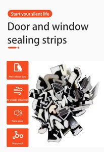 Tira <span class=keywords><strong>de</strong></span> sellado <span class=keywords><strong>de</strong></span> espuma <span class=keywords><strong>de</strong></span> alta temperatura Junta <span class=keywords><strong>de</strong></span> goma insonorizada <span class=keywords><strong>de</strong></span> uso industrial <span class=keywords><strong>para</strong></span> puertas <span class=keywords><strong>de</strong></span> <span class=keywords><strong>madera</strong></span> Sello <span class=keywords><strong>de</strong></span> aluminio <span class=keywords><strong>para</strong></span> corte <span class=keywords><strong>de</strong></span> <span class=keywords><strong>ventanas</strong></span> - Product Image 5