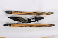 Arc long traditionnel ILF ZS-F162 pour la chasse, la pêche et les compétitions de tir à l'arc, poignée en aluminium, branches laminées, prix d'usine