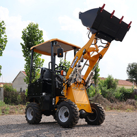 4WD Diesel-Elektro-Radlader für Landwirtschaftsprojekte – Hubstarker Hofarbeits-Radlader