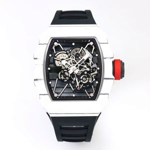 Logotipo Personalizado! Reloj Mecánico de Lujo con Diseño de Primera Categoría, Esfera de Fibra de Carbono y Movimiento de Alta Calidad - Product Image 3