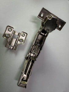 Charnières dissimulées traditionnelles en fer à 125 degrés, à clipser/enfichables, charnières d'angle hydrauliques <span class=keywords><strong>pour</strong></span> meubles de chambre, maison, bureau, hôpital - Product Image 5