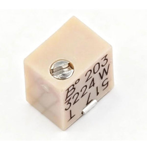 Fournisseurs de composants électroniques originaux 3224W-1-203E, 20k ±10% 250mW SMD-3P, 4.8x3.5mm Potentiomètres, Résistances Variables - Product Image 1