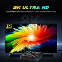 Android 14 TV Box Q1 Mini+ con CPU RK3518, 8K Quad Core, 2GB/8GB/16GB, WiFi 6 5G, Android STB con Control Remoto por Voz