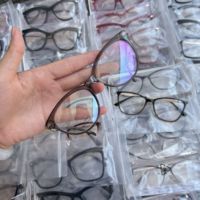 Dernier Stock Lunettes Œil-de-Chat Mixtes TR90 Montures Optiques Femme en Métal