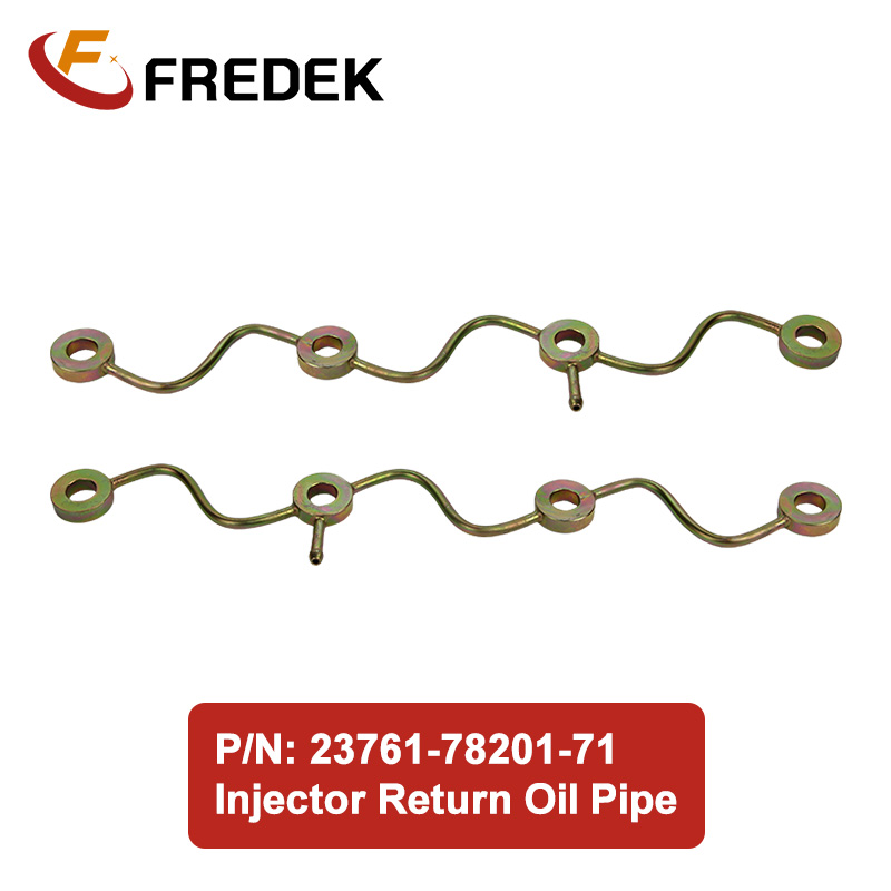 Genuine Toyota Landcruiser 1hz 70, 80, 100 return fuel rail 2376117010 exchange parts OEM 23761-17010