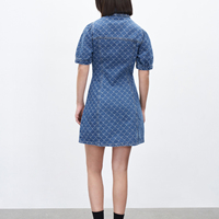 Produits tendances, nouveautés, fabricant, vente en gros, vêtements d'été pour femmes, robe en jean élégante, mini-robe en denim pour femmes
