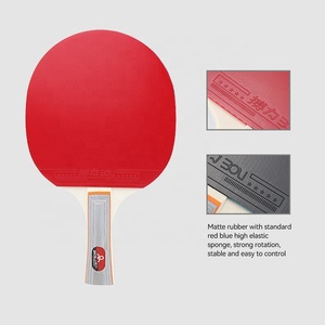 Raquettes <span class=keywords><strong>de</strong></span> tennis <span class=keywords><strong>de</strong></span> table en bois Boli à <span class=keywords><strong>prix</strong></span> avantageux avec trois balles <span class=keywords><strong>de</strong></span> <span class=keywords><strong>ping</strong></span>-<span class=keywords><strong>pong</strong></span>, design <span class=keywords><strong>de</strong></span> poignée horizontale - Product Image 2