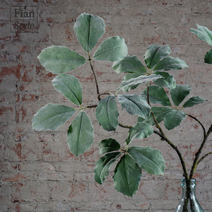 Rami artificiali alti e folli con foglie floccate per decorazioni architettoniche, matrimoni, Ringraziamento, vasi da terra e display commerciali - Product Image 2