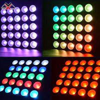 Projecteur matriciel LED 5x5 COB Blinder 25W RGB 3-en-1 avec contrôle DMX512 et CRI 90 pour éclairage de club/scène