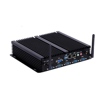 Mini PC Inter Smart 2026 de 8.ª Generación Whiskey Lake Negro, Sin Ventilador, con RAM DDR4 y SSD M.2, Windows 10, Gran Venta