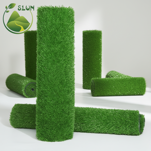<span class=keywords><strong>Gazon</strong></span> artificiel synthétique <span class=keywords><strong>en</strong></span> <span class=keywords><strong>rouleau</strong></span> pour aménagement extérieur, tapis vert olive pour extérieur - Product Image 2