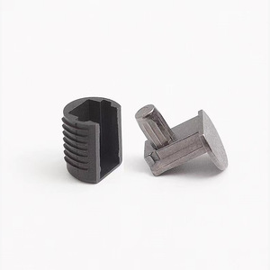 12mm Semi Circular Shelf Support With <b>Pin</b> Zinc Alloy Cabinet Furniture Connector For Wardrobes Tables Bookshelves - Product Image 2