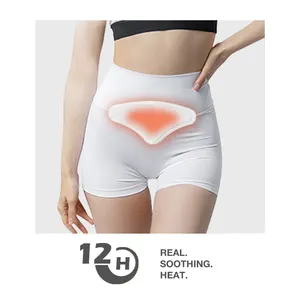 Doğal rölyef menstrual sıcak yama, tek kullanımlık tıbbi ısıtma pedleri cilt üzerinde sopa
