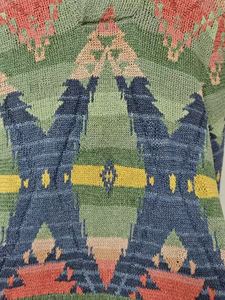 Suéter de Punto Multicolor de Estilo Casual para Hombre Vibrant Horizon, Comodidad Premium, Tejido a Mano, Diseño Exquisito, Antiarrugas en la Parte Delantera - Product Image 3