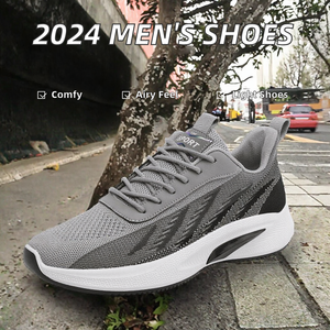 Оптовая Продажа с фабрики, 2024 весенние мужские баскетбольные кроссовки, дышащие сетчатые повседневные кроссовки, мягкие удобные кроссовки, размеры США - Product Image 2