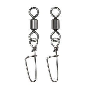 Conectores Giratorios en Forma de Ocho de Acero Inoxidable con Recubrimiento de Níquel y Cobre, Accesorios para Aparejos de Pesca en Agua Salada, Tamaño 4/0 - Product Image 2