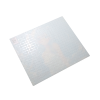 Tapis de souris en verre trempé, surface de jeu à friction nul, design gravé à l'acide, art haute définition, verre renforcé incassable
