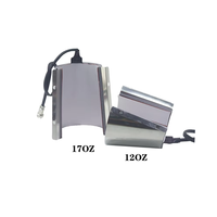 Module de presse à chaud pour tasses et gobelets SCCFMM en acier pour sublimation, accessoire pour machine de presse à chaud, compatible avec les tasses de 8oz, 11oz, 20oz, 30oz et les gobelets isothermes.