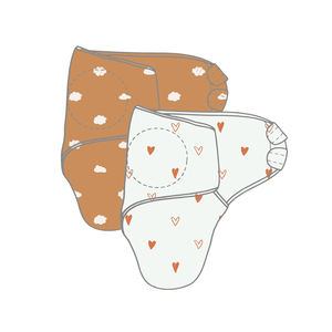 Tas bedong transisi bayi, Kantung tidur dapat disesuaikan organik kustom untuk balita tidur ukuran besar - Product Image 4