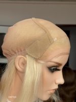 SHY Topper en cheveux humains européens, base mono, longueur personnalisée, programme de perruques sur mesure, fournisseur de marques