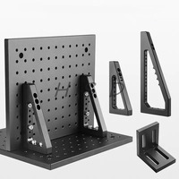 Plaque optique en aluminium massif avec trous filetés M6, plaque d'isolation contre les vibrations