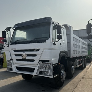 Jual truk beban berat tangan kedua Haowo dump truck 6x4 371 tenaga kuda 10 roda 40 ton dump truck dengan harga rendah - Product Image 2