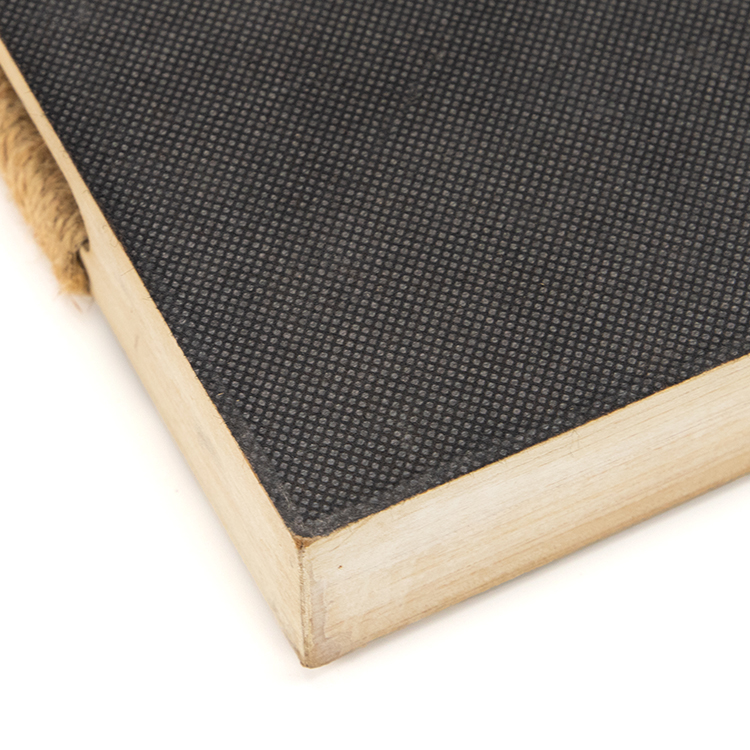 Custom Wholesale Stackable Wood Breakfast Coffee Food Tray Rustic Decorations Platter Wooden Serving Trays With Handle