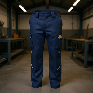 Pantalones de Trabajo Estilo Cargo Negros Talla L de Seguridad - Product Image 3