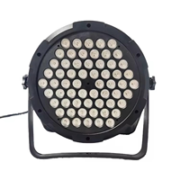 60x2W LED Par Light RGBW lumière de scène mobile pour la Performance de fête DJ KTV avec faisceau blanc corps en aluminium DMX512 Mode de contrôle