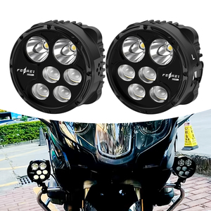 Faro fendinebbia LED per moto Ferei FA318M 300W ad alta potenza, impermeabile IPX8, 23000 Lumen super luminosi, 145716 Candela, doppia lente - Product Image 1