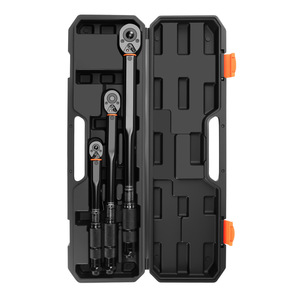 Dzt <b>Torque</b> Wrench 1/4 3/8 1/2 Drive Adjustable Professional Automotive Repair Tool <b>Set</b> - Product Image 5