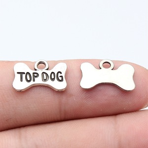 Pendentif Breloque Os de Chien en Alliage de Zinc Métal Mixte <span class=keywords><strong>pour</strong></span> <span class=keywords><strong>Collier</strong></span>, Bracelet, Porte-clés <span class=keywords><strong>pour</strong></span> Animaux de Compagnie, Fournitures d'Artisanat, Étiquette DIY - Product Image 5
