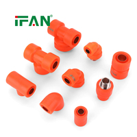 Raccords de plomberie PPR, connecteurs à insert en cuivre composite pour tuyaux PPR, directement de l'usine IFAN