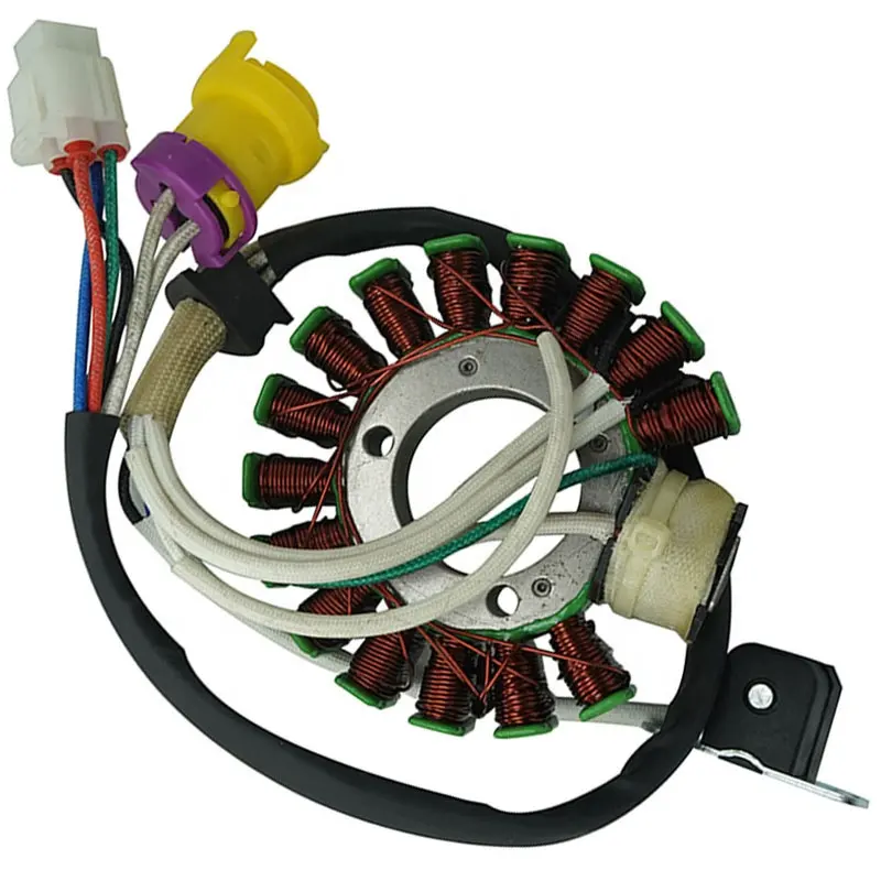 JS 250 Loncin bashan 250CC stator JIANSHE ATV QUAD ATV250-5 12V 16 rulo JS250 motosiklet jeneratör stator bobini