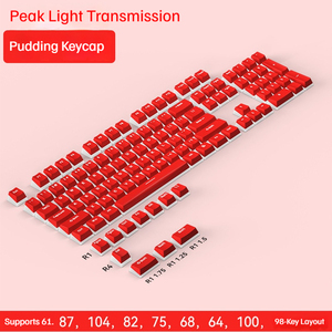 Capuchons de touches personnalisés, prix d'usine, couleurs, capuchons de touches PBT double injection Cherry 153 touches <span class=keywords><strong>Gmk</strong></span> pour clavier de jeu - Product Image 3