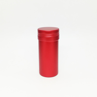 OEM 80g rechargeable recyclable en aluminium déodorant bâton conteneur crème solaire bâton tube en aluminium manuel pousser antisudorifique bouteille