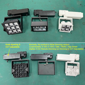 Ledeast t094 vuông dẫn ánh sáng theo dõi tuya Dali 0-10V ZigBee TRIAC thông minh mờ và CCT điều chỉnh cho chiếu sáng thương mại - Product Image 3