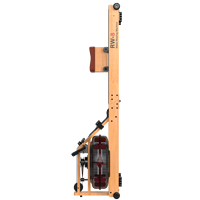 SNODE Rameur à Résistance Continue en Bois Massif Pliable pour Cardio en Intérieur, Équipement de Fitness pour Exercice Complet du Corps, Idéal pour la Maison