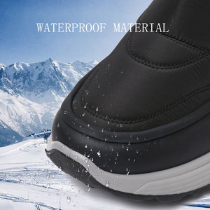Venta al por mayor de alta calidad de los hombres y las mujeres en General de invierno al aire libre impermeable zapatos de algodón de las mujeres antideslizantes botas de nieve de los hombres - Product Image 4