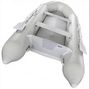Yate Deportivo Inflable de PVC en Oferta, Bote de Pesca Inflable Rígido con Motor Interior, Piso de Cubierta Inflable, Bote Inflable con Motor - Product Image 1