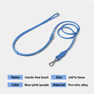 Customizable logo Soft Fashion hands-free TPU Retractable <b>Dog</b> <b>Leash</b> for Cats & <b>Dogs</b>-Eco-friendly - Product Image 4