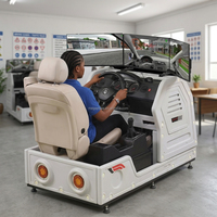 Simulador de Conducción para Autoescuela, Simulador de Dirección de Dos Direcciones, Práctica de Conducción, Entrenamiento para Obtener Licencia de Conducir