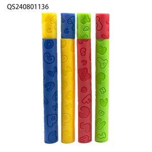 Qs Goedkope Prijs Zomer Outdoor Kinderen Terugtrekken Pistool Speelgoed Kleurrijke Eva Lange Afstand Schietspel Waterpistool Speelgoed Voor Kinderen Cadeau - Product Image 3