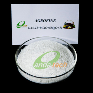 Fertilizante NPK Soluble en agua de alta calidad de fábrica Original Agrofine Basic Medium element NPK + Ca + Mg + B + Zn con alto Ca y Mg - Product Image 1