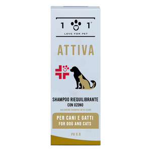 Shampoo ozono riequilibrante per cani e gatti 250 ml - Product Image 1