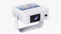 Salange 2026 Prix Usine A53 Mini Projecteur Intelligent Portable avec Pavé Tactile LED Wi-Fi Double Bande et Bluetooth pour Home Cinéma