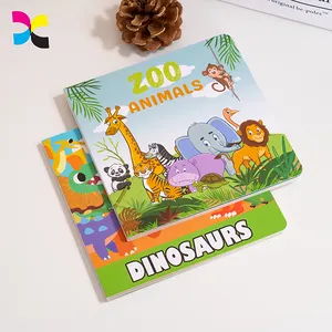 English Letters & Words Learning For 3 Year Old Girls & Boys Printing Children Cardboard Abc Book