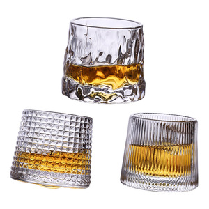 Ensemble de verres à whisky rotatifs, 8 Oz, à l'ancienne, pour film à ruban, vente en gros, collection - Product Image 1